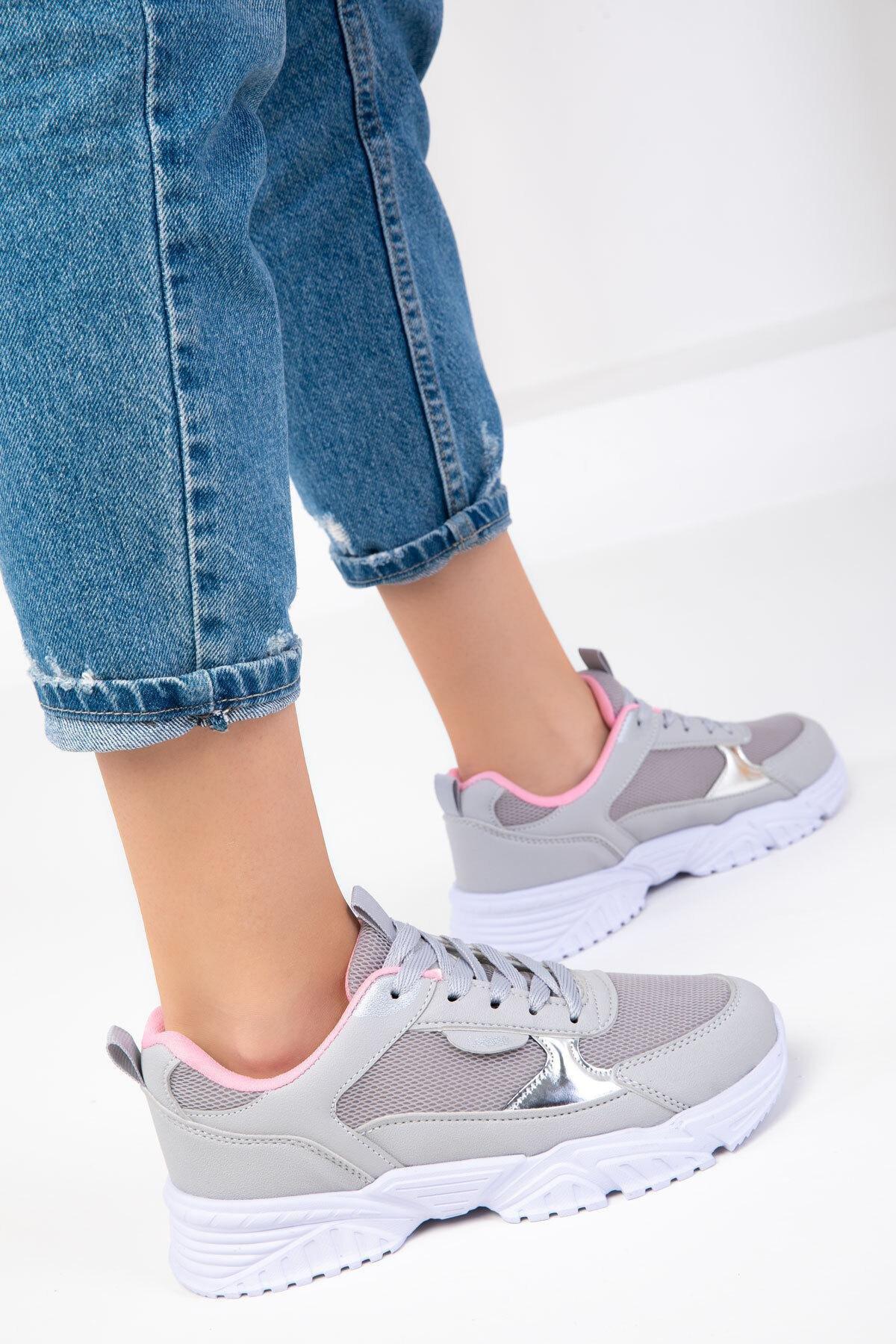 White Casual Sneakers, C101_3985, large image number 3