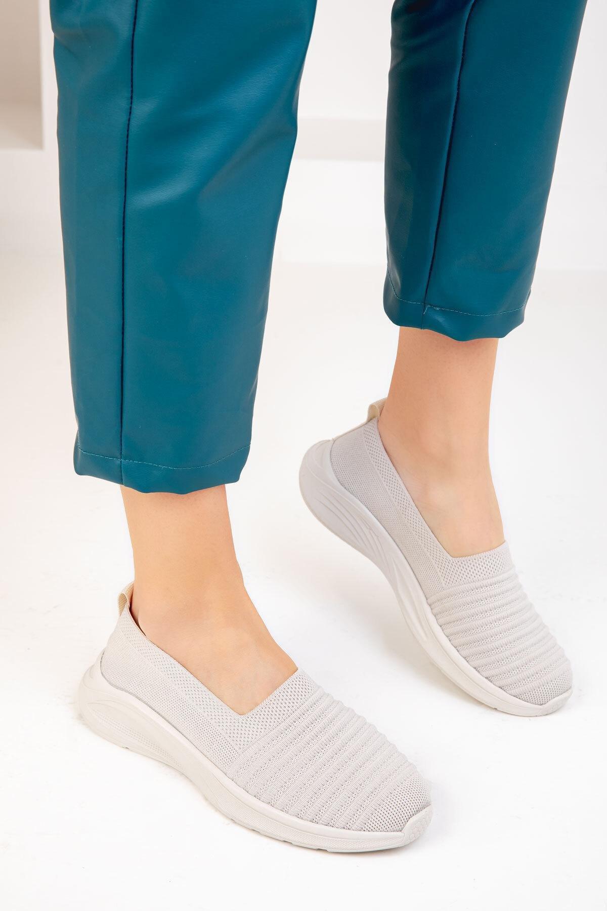 Grey Slip On Sneakers, , large image number 3