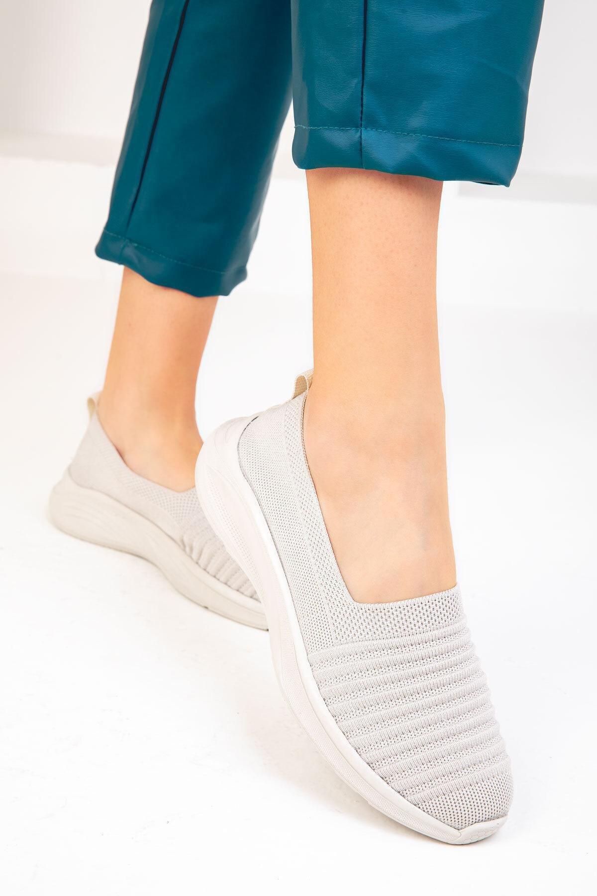 Grey Slip On Sneakers, , large image number 4
