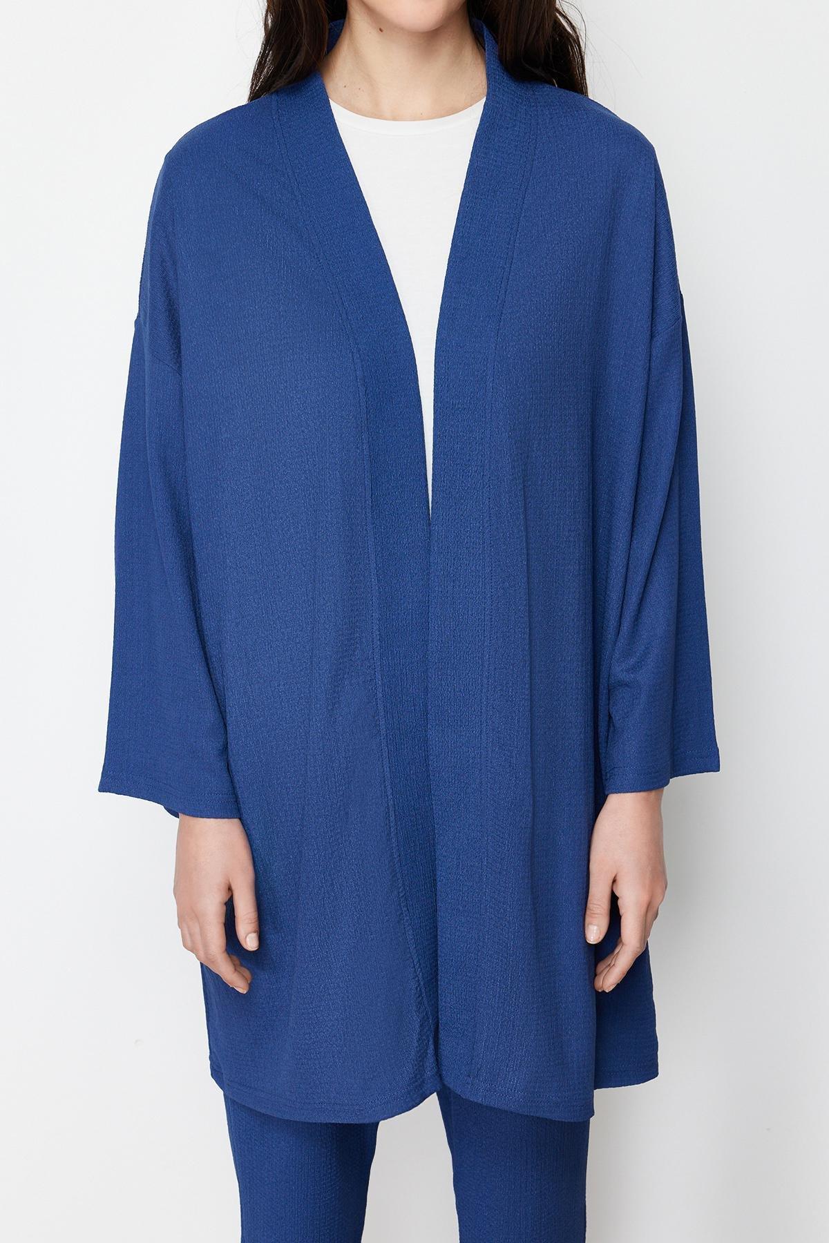Blue Turnip Kimono Trousers Two Piece Set, , large image number 3