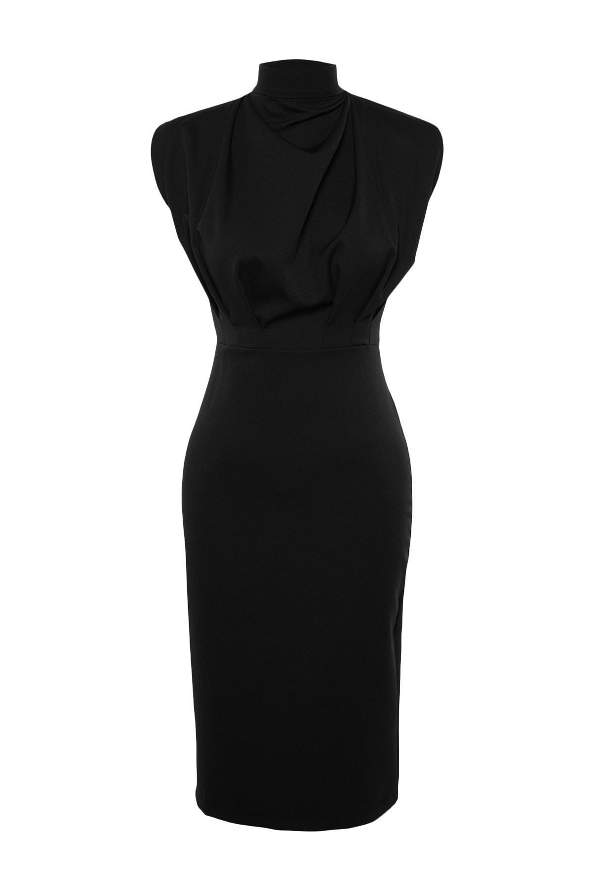 Black Slim Dress, , large image number 5