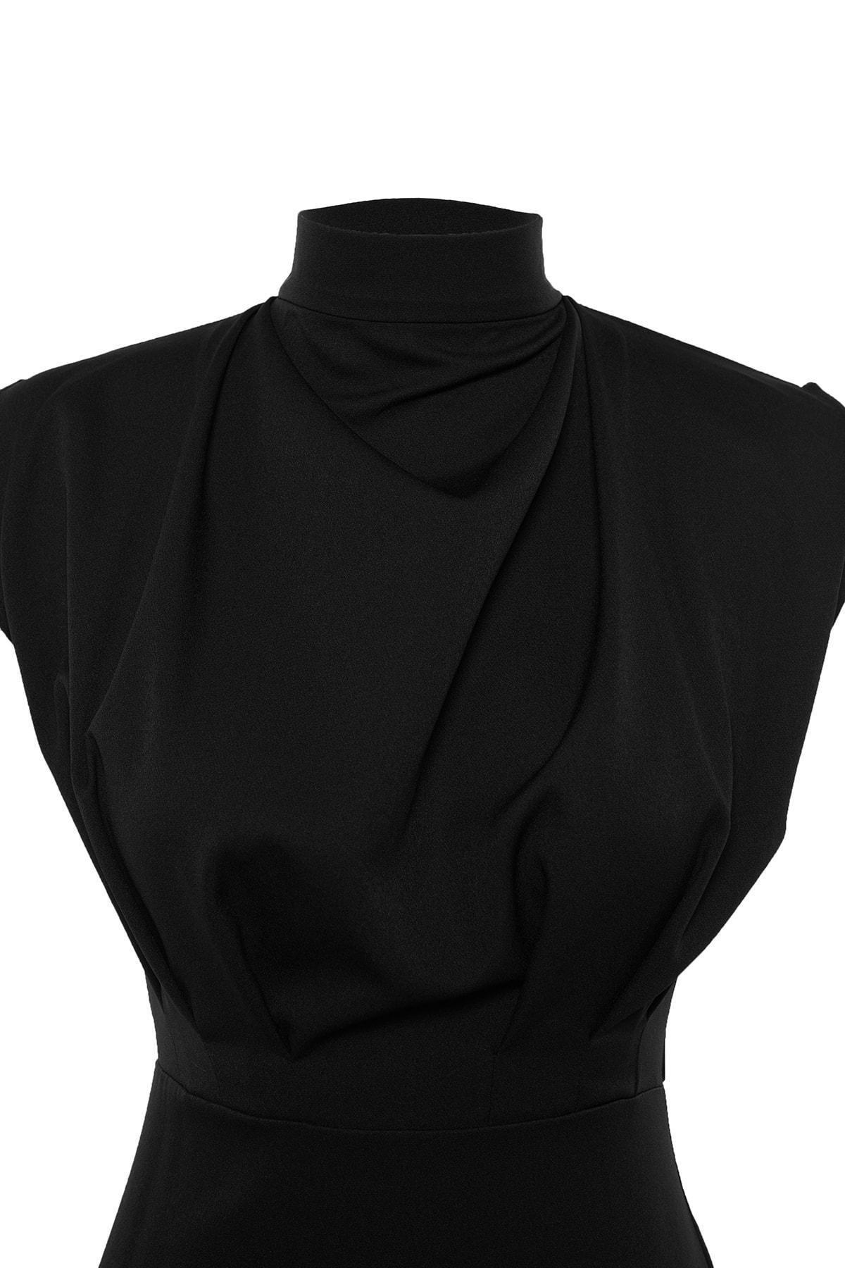 Black Slim Dress, , large image number 7