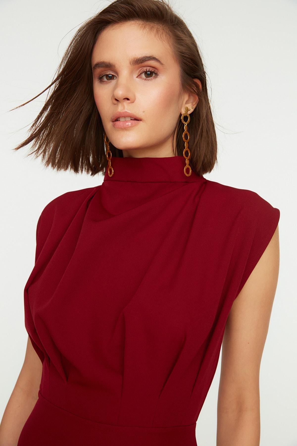 Red Slim Dress, , large image number 1