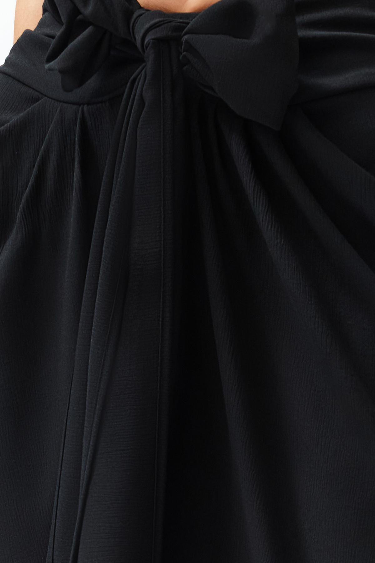 Black Midi Woven Pareo TBESS24PR00011, C101_2094, large image number 4
