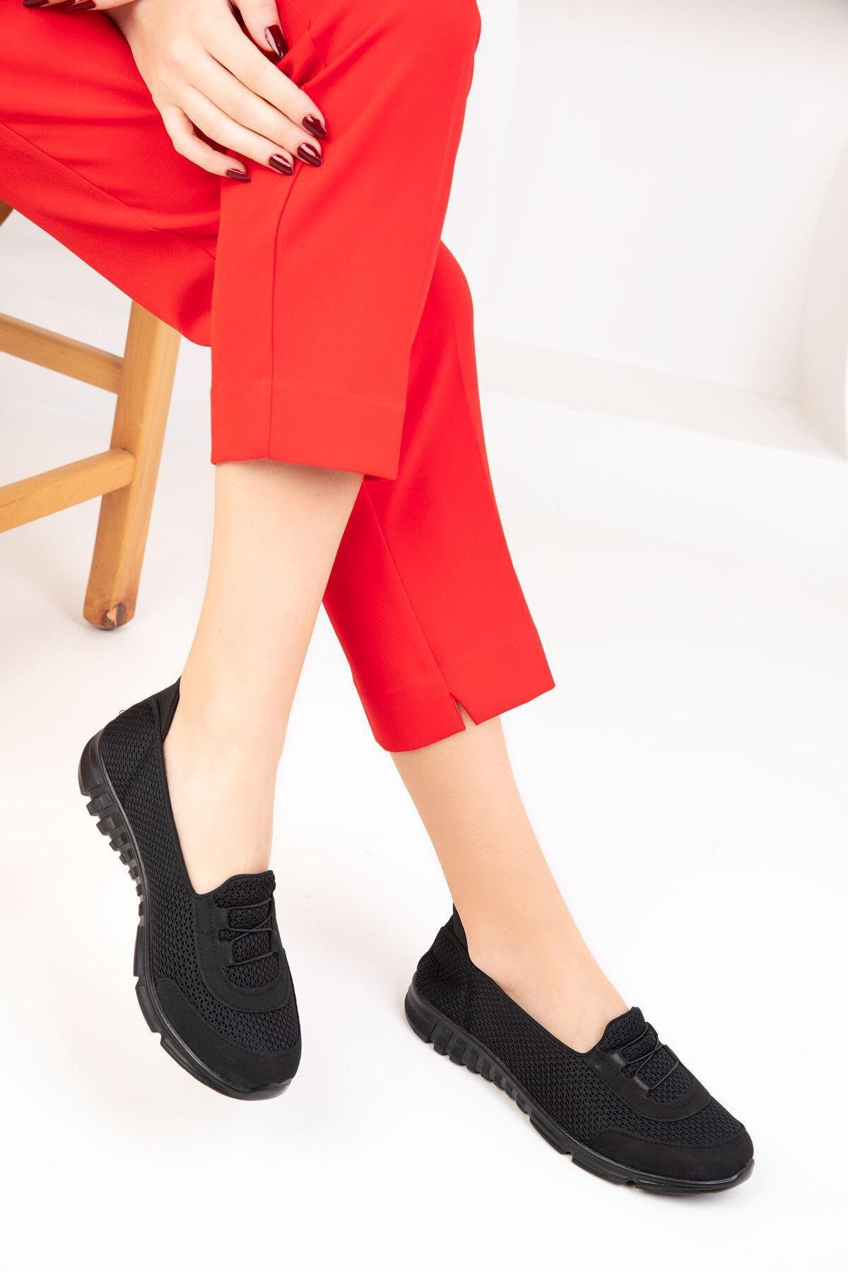 Black Slip-On Casual Shoes, , large image number 1