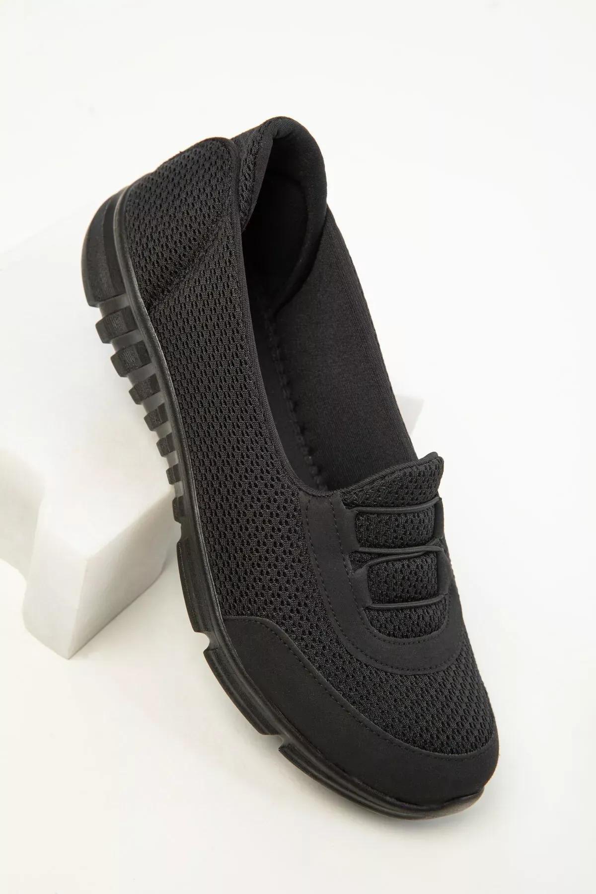 Black Slip-On Casual Shoes, , large image number 1
