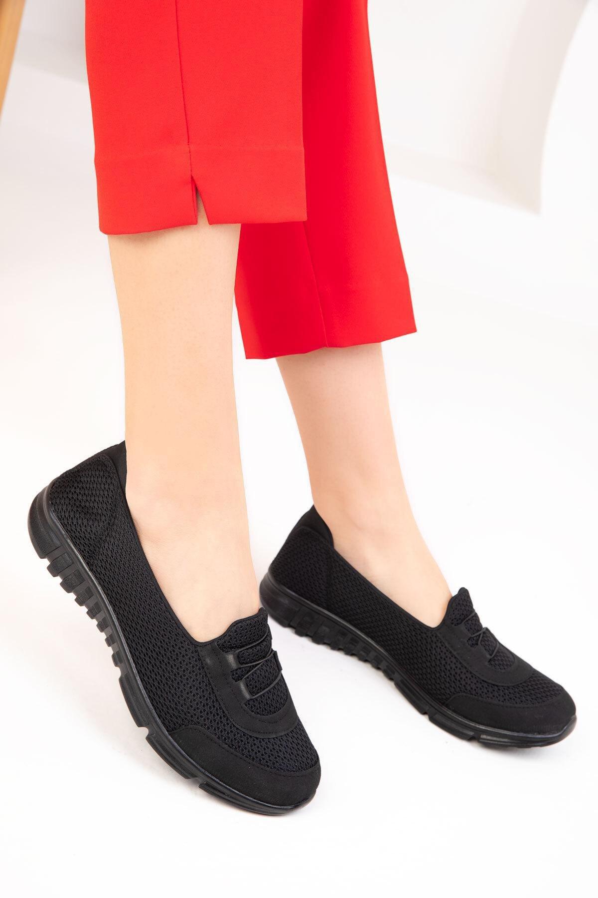 Black Slip-On Casual Shoes, , large image number 2