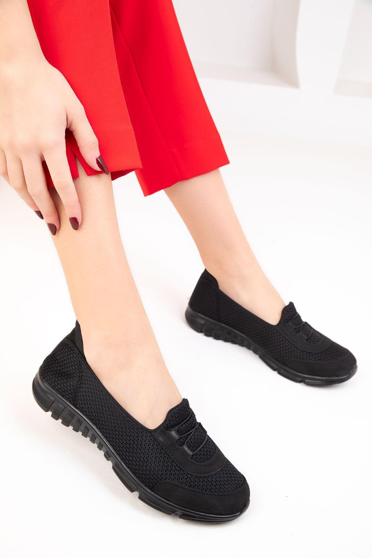 Black Slip-On Casual Shoes, , large image number 3