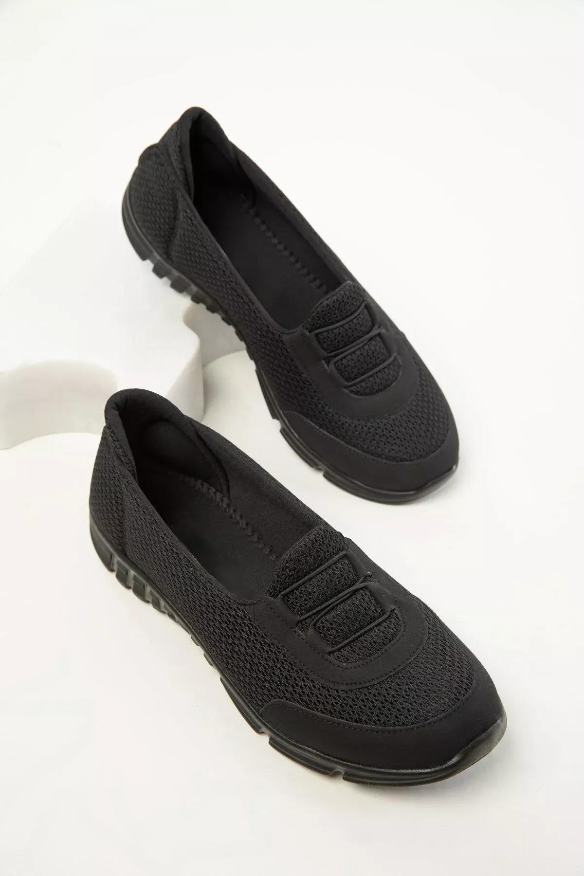 Black Slip-On Casual Shoes, , large image number 3