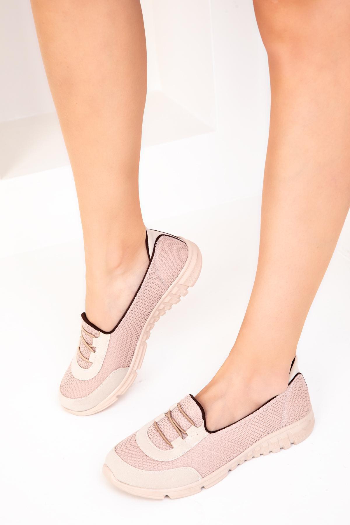 SOHO - Beige Slip-On Casual Shoes