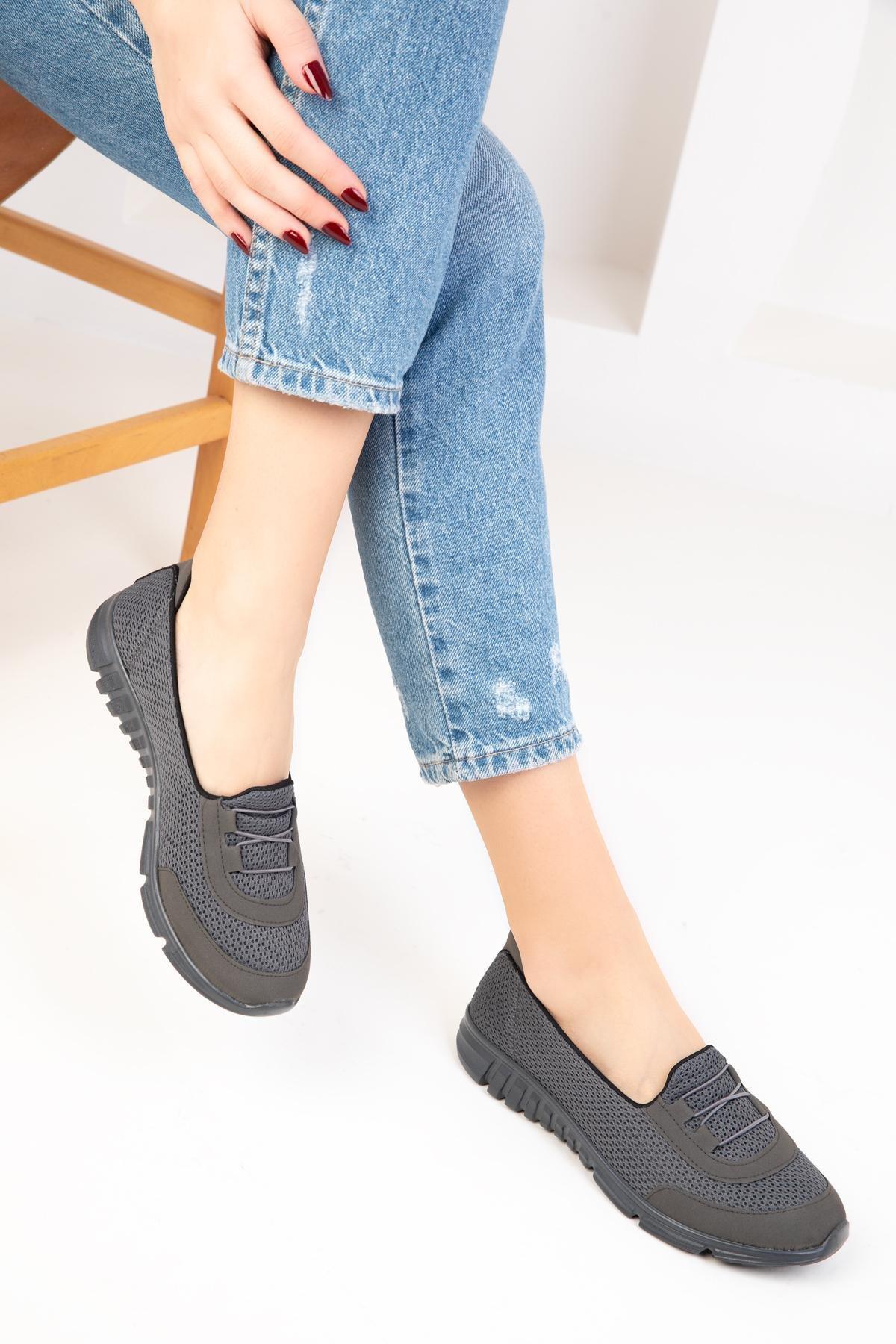 Grey Casual Plain Sneakers, , large image number 1