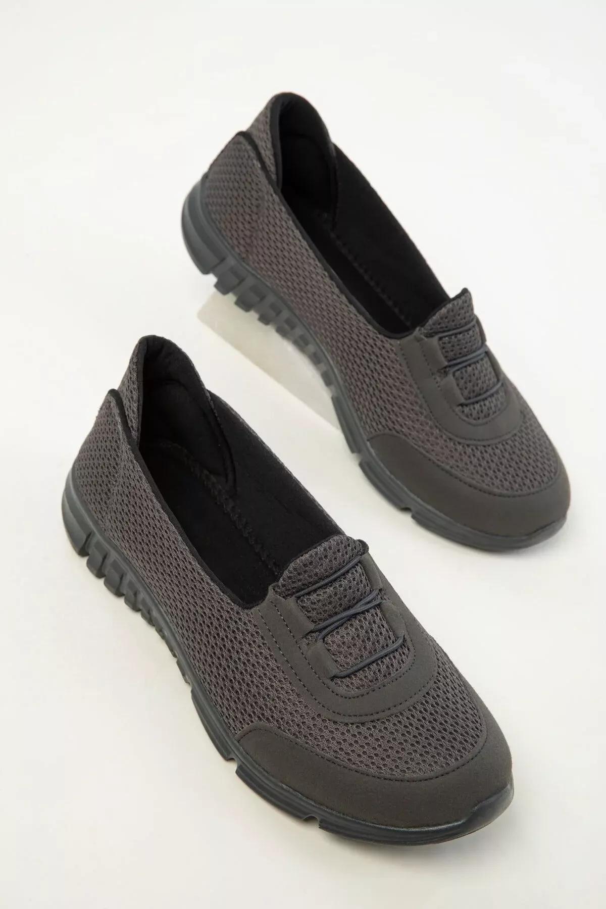 Grey Casual Plain Sneakers, , large image number 1