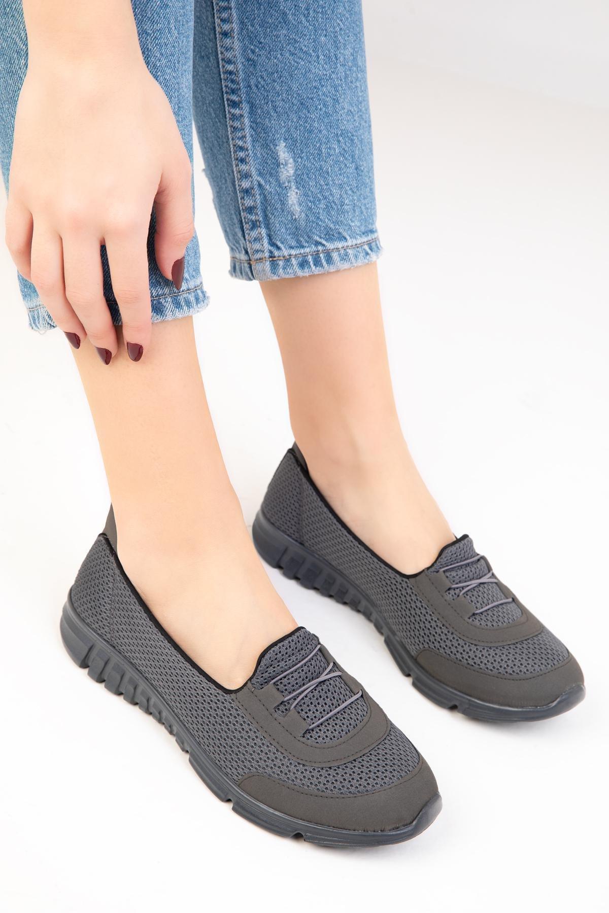 Grey Casual Plain Sneakers, , large image number 3