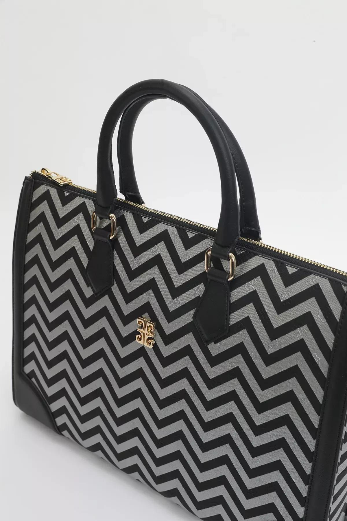 Silver Black Womens Laptop & Briefcase 05PO24Y1965, C101_6719, large image number 3