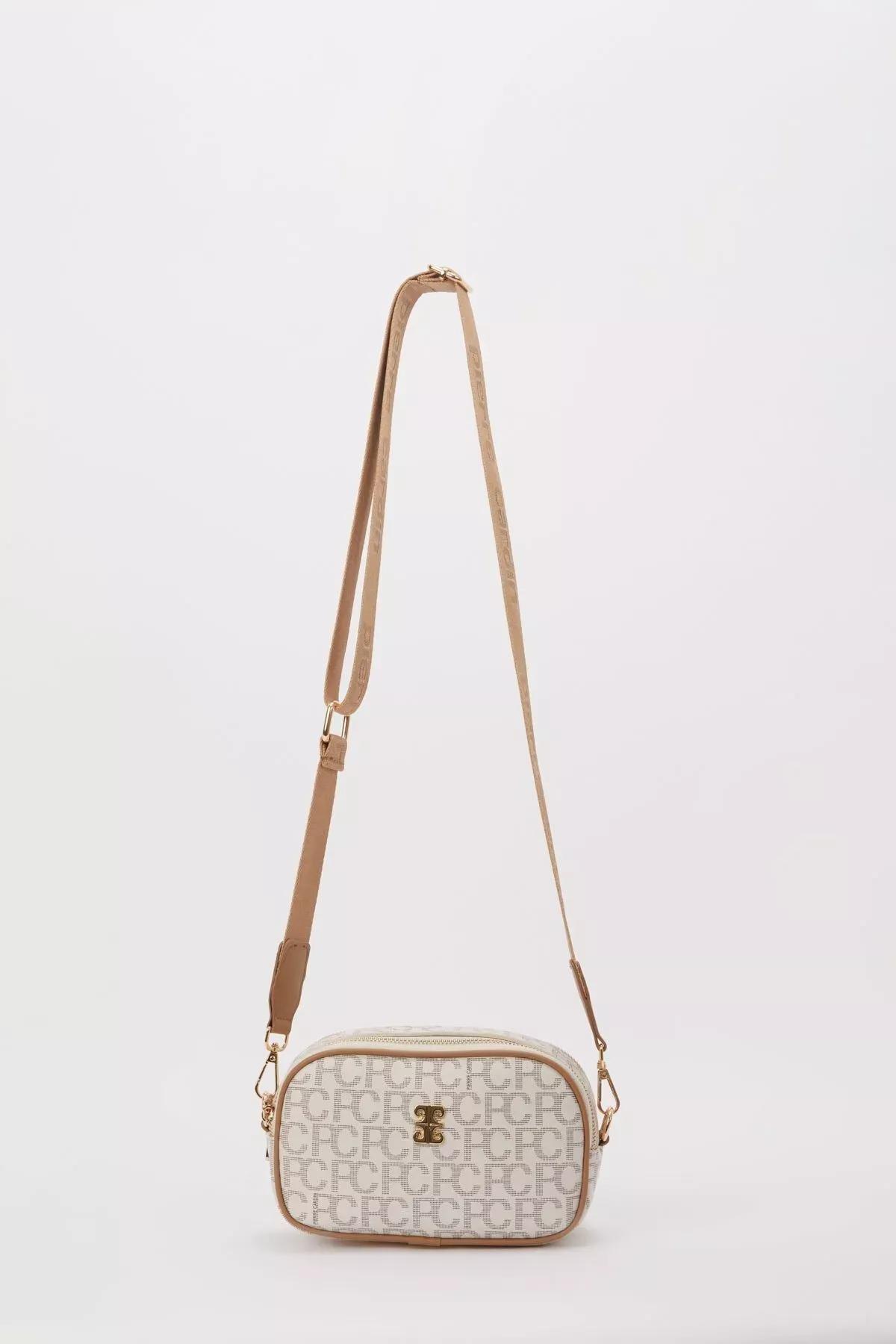 Beige Detailed Shoulder Bag, Beige, large image number 1