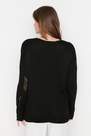 Trendyol - Black V Neck Sweater