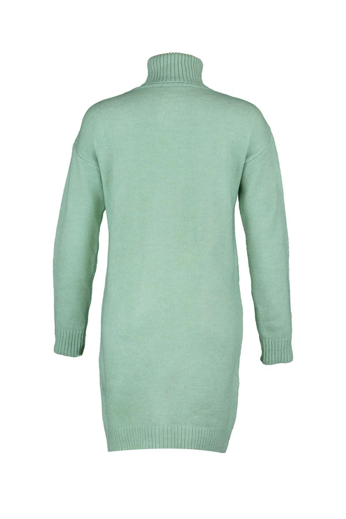 Green Pullover Mini Dress, , large image number 7