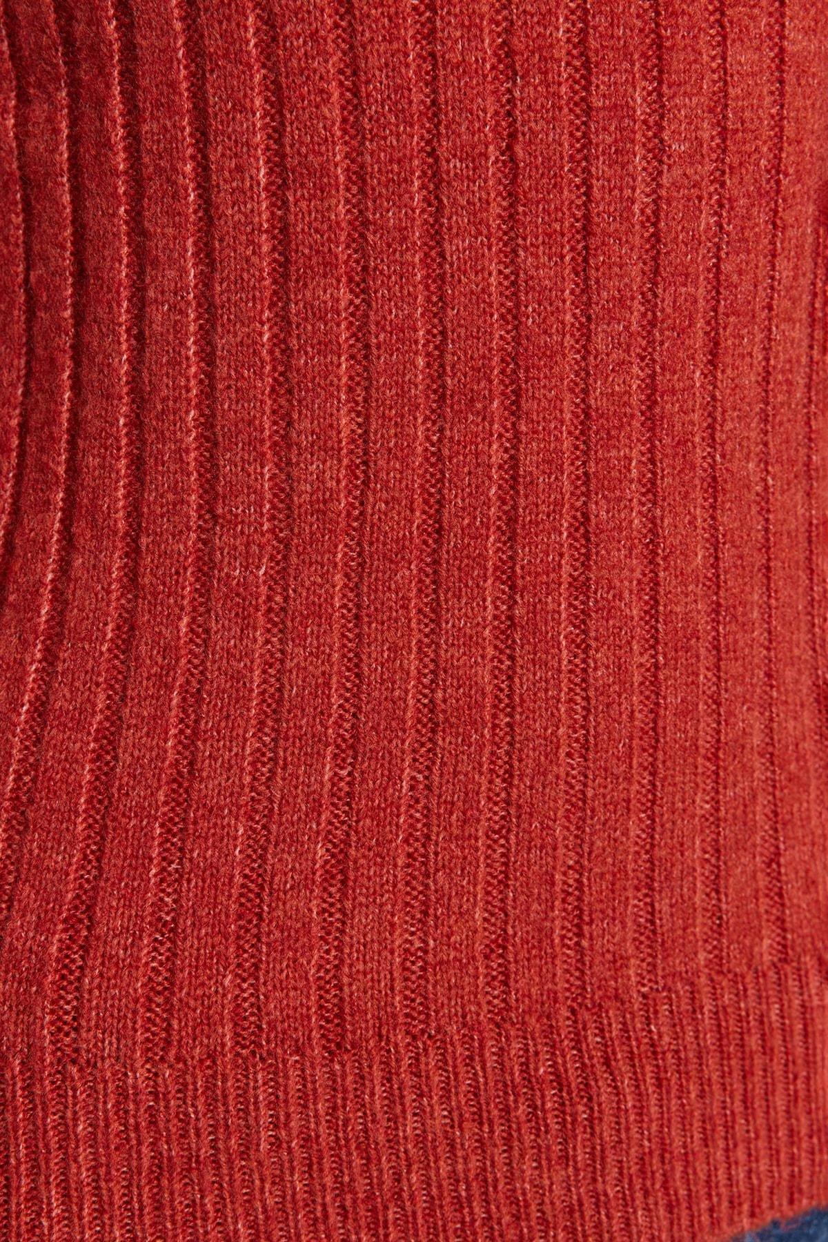 Brown Turtleneck Sweater, , large image number 6