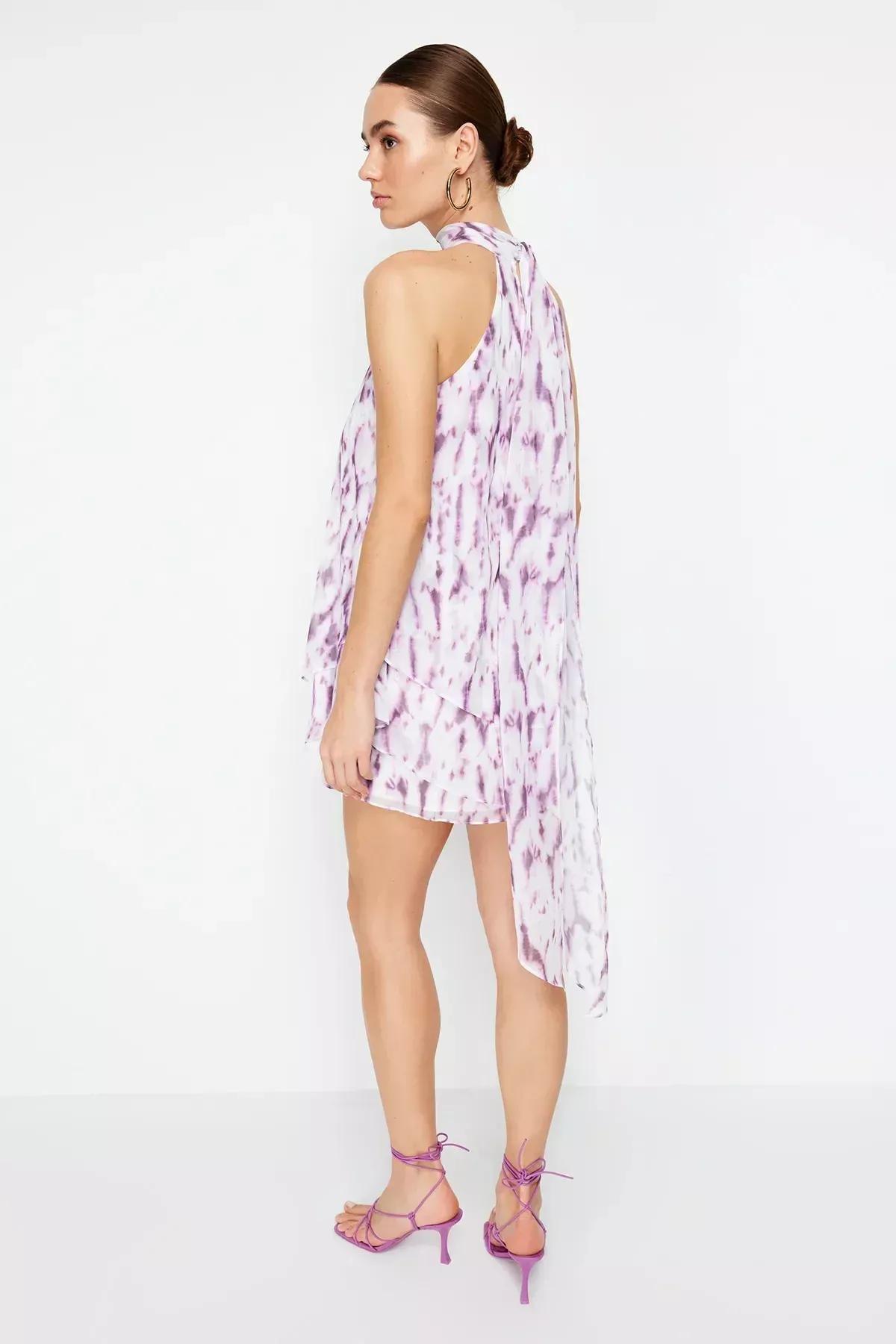 Pink Limited Edition Lined Mini Dress, , large image number 11