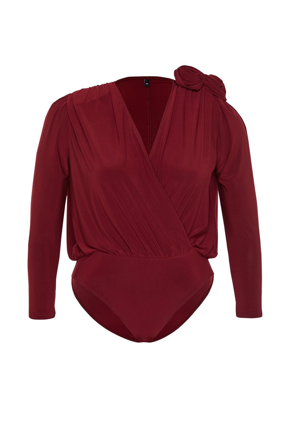 Claret Double Breasted Collar Body, , large image number 6