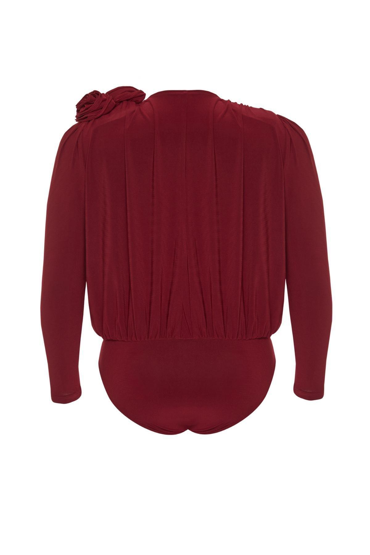Claret Double Breasted Collar Body, , large image number 7