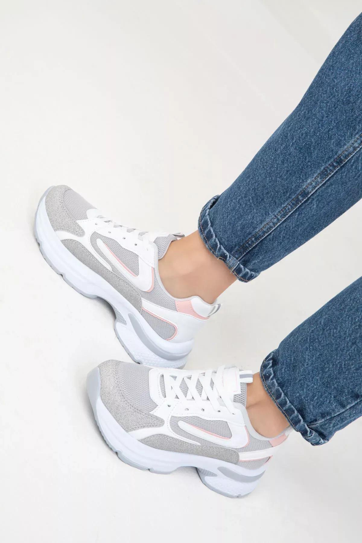 White Detailed Sneaker, C101_2791, large image number 4