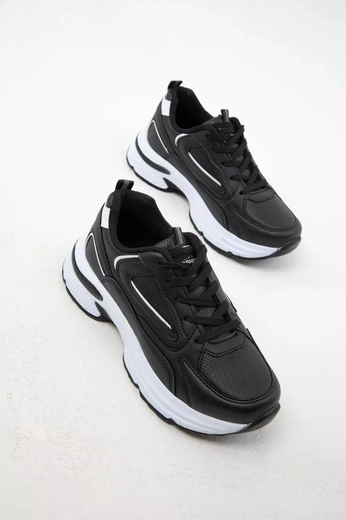 Black White Sneakers, C101_2992, large image number 0