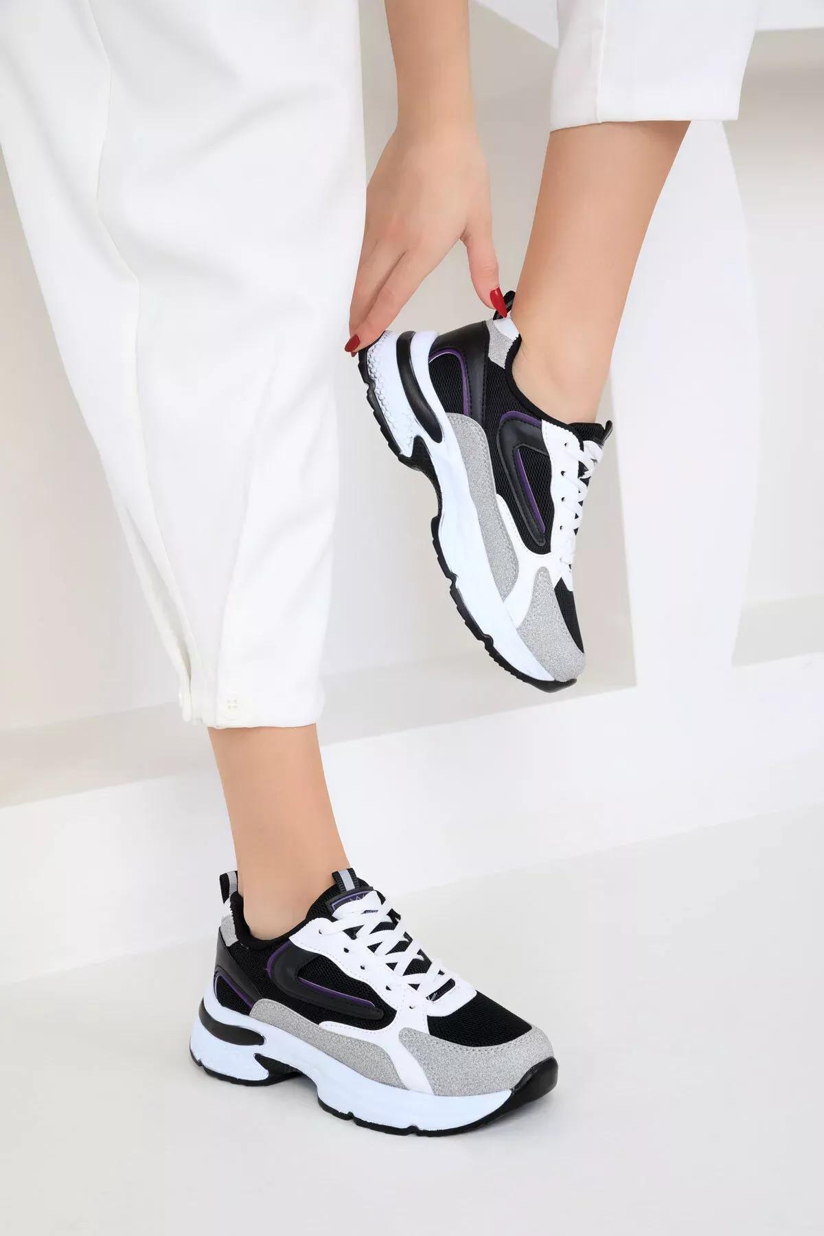 Multicolour Detailed Sneakers, , large image number 0