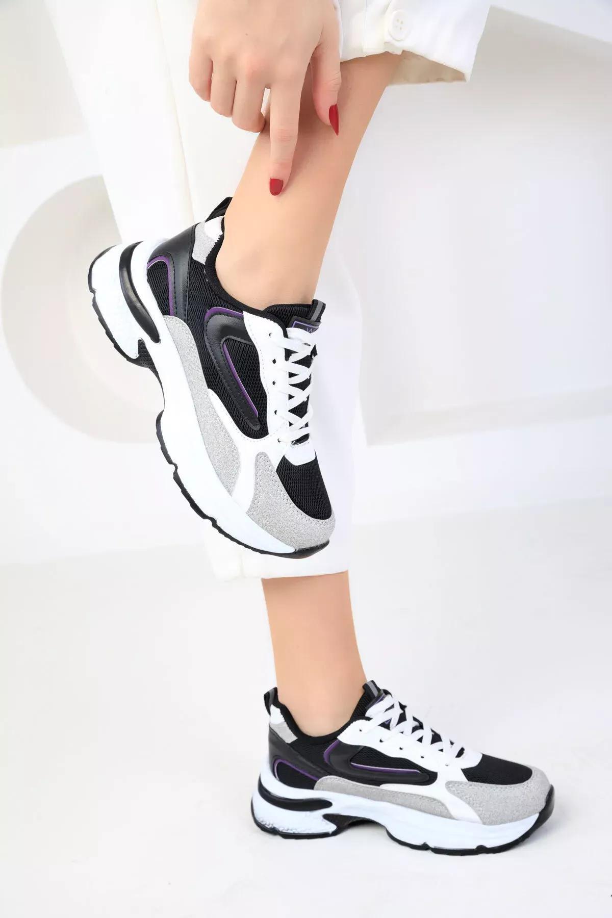 Multicolour Detailed Sneakers, , large image number 1