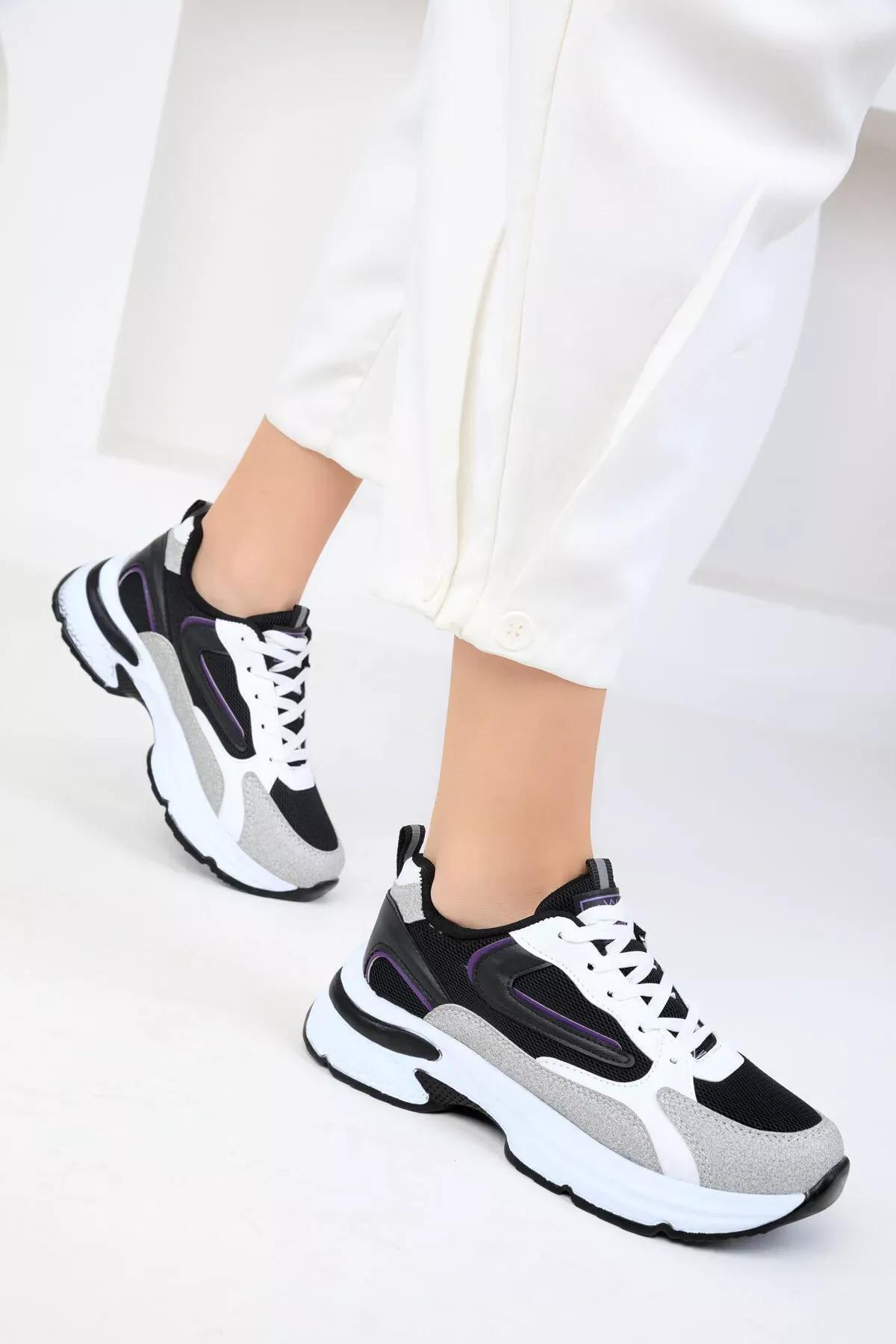 Multicolour Detailed Sneakers, , large image number 2