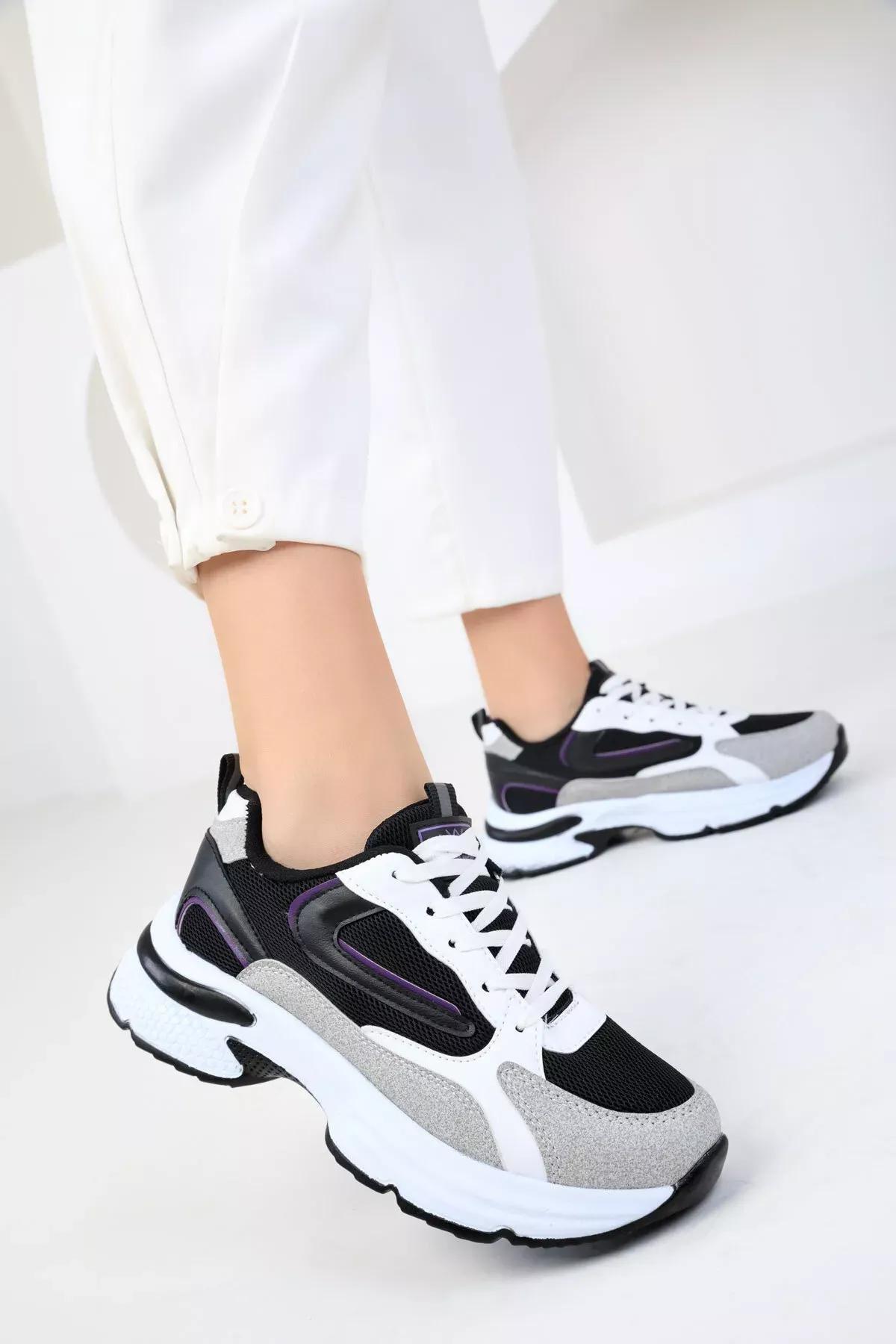 Multicolour Detailed Sneakers, , large image number 4