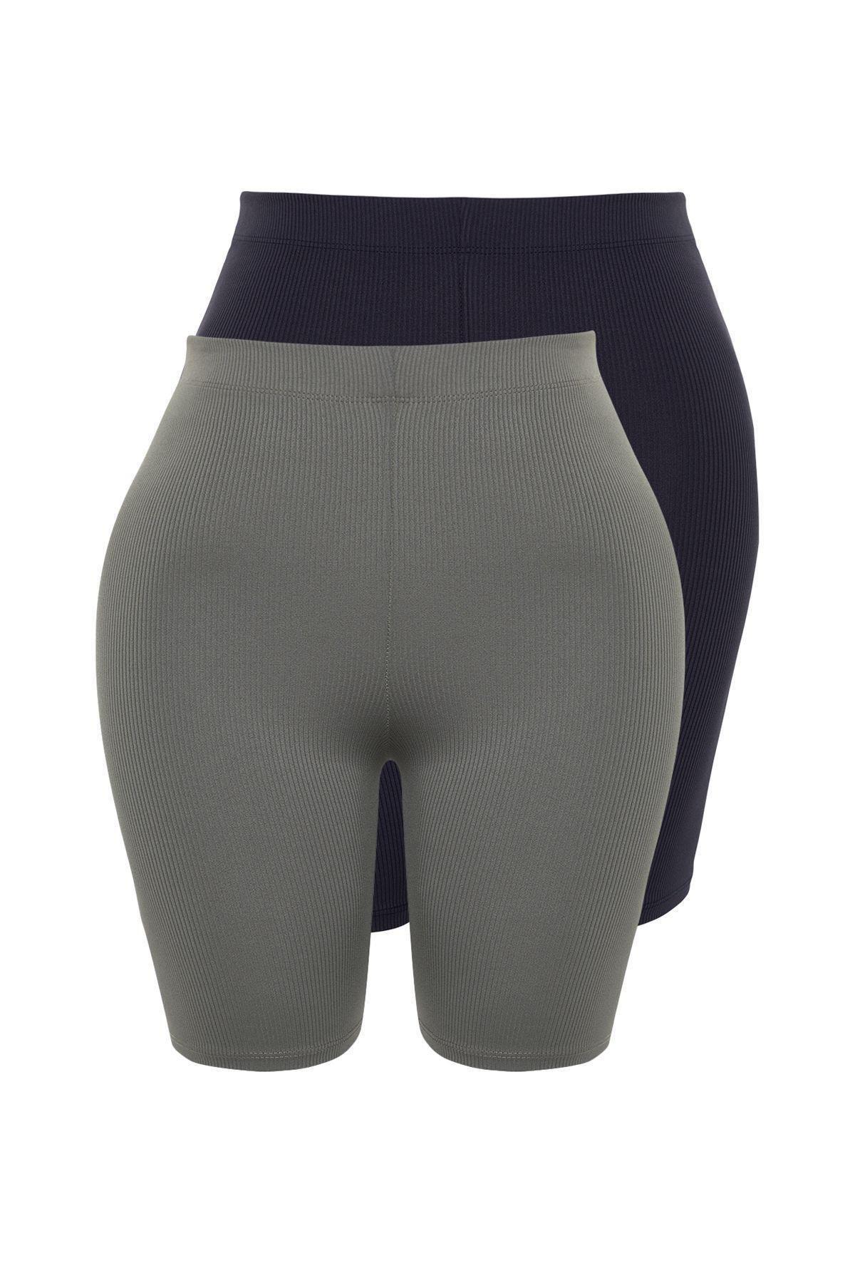Navy Biker Leggings, set of 2, , large image number 0
