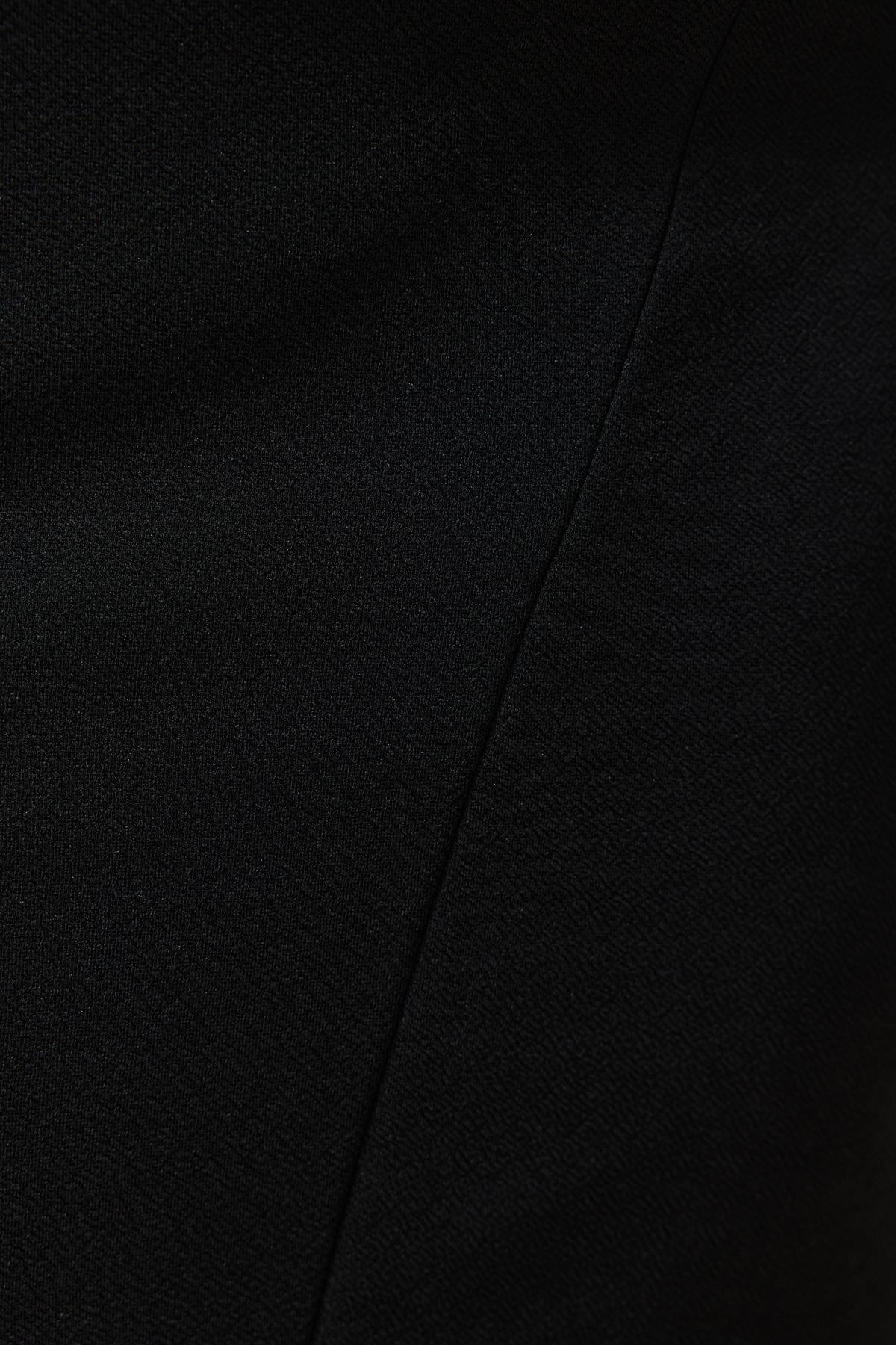 Black Plus Size Asymmetric Dress, , large image number 3