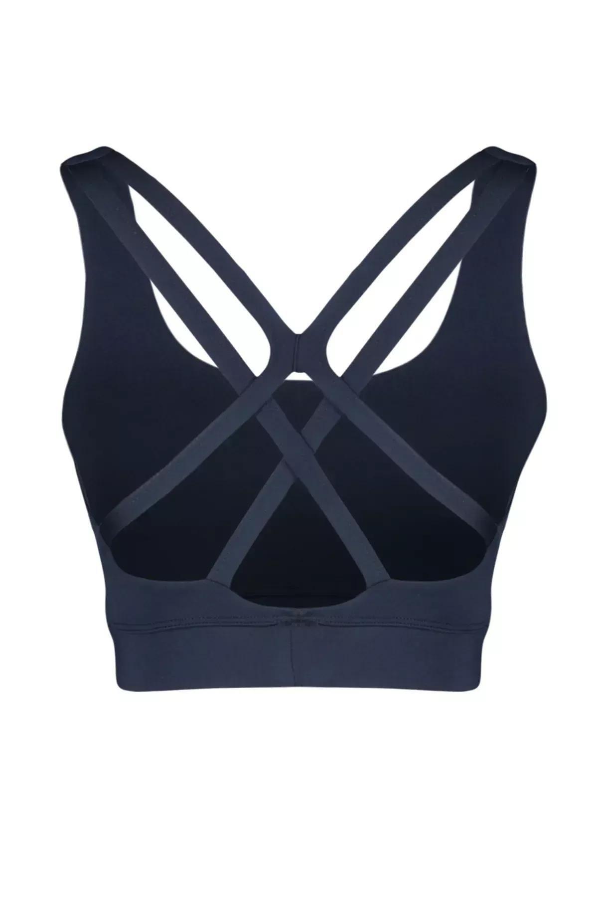 Blue Back String Sports Bra, C101_5656, large image number 3