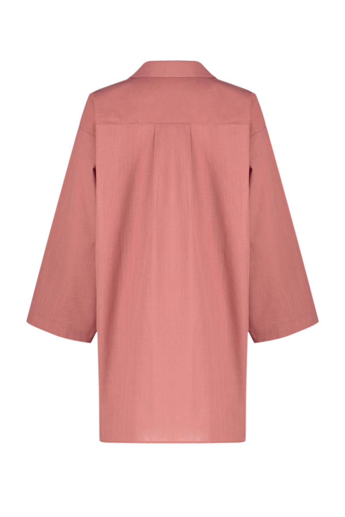 Pink Mini Beach Dress, Dried rose, large image number 1