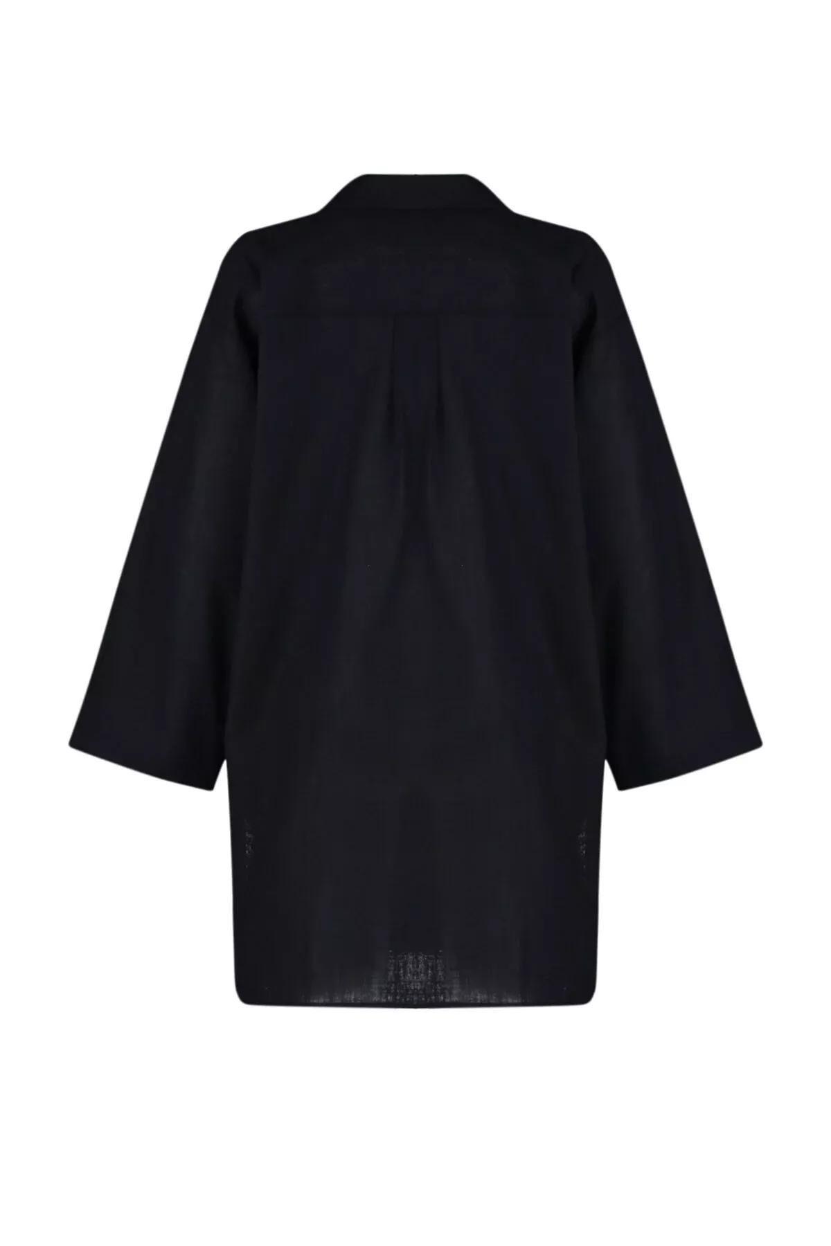 Black Mini Beach Dress, C101_2094, large image number 6
