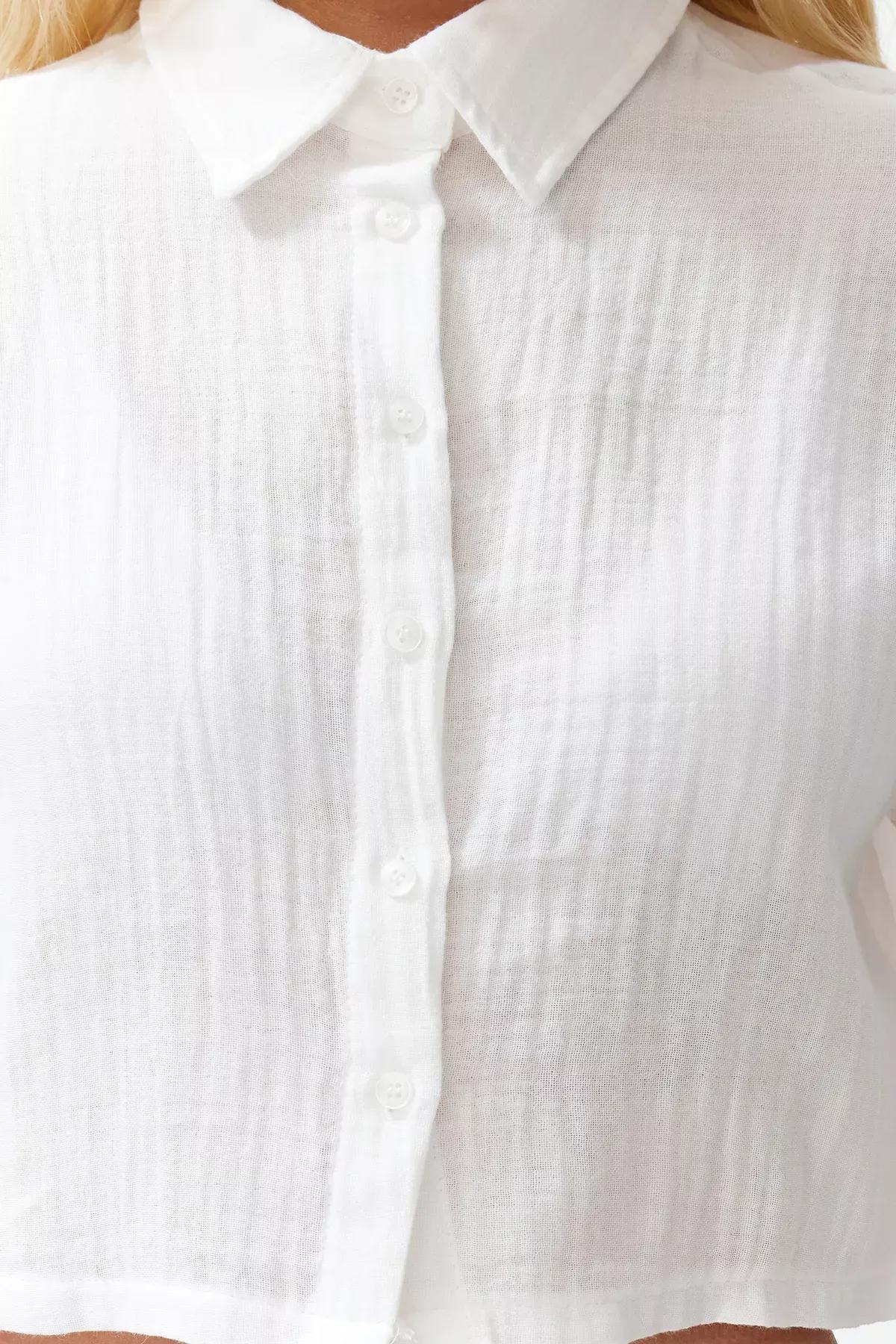 White Muslin Shirt, C101_4499, large image number 3