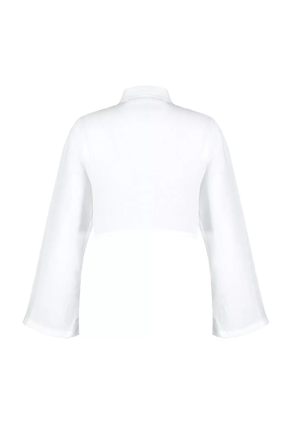 White Muslin Shirt, C101_4499, large image number 6