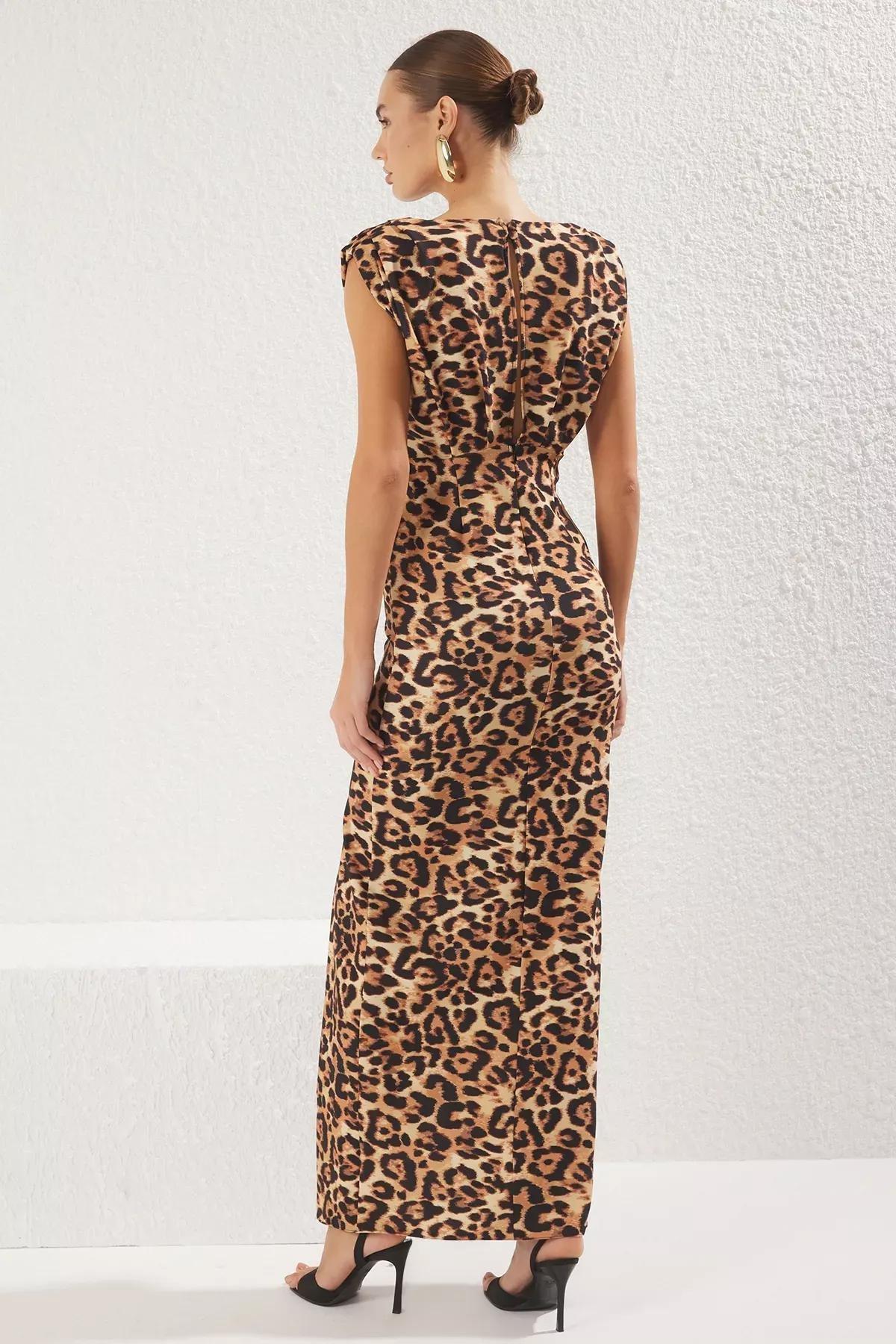 Multicolour Padded Occasionwear Dress, C101_7382, large image number 3