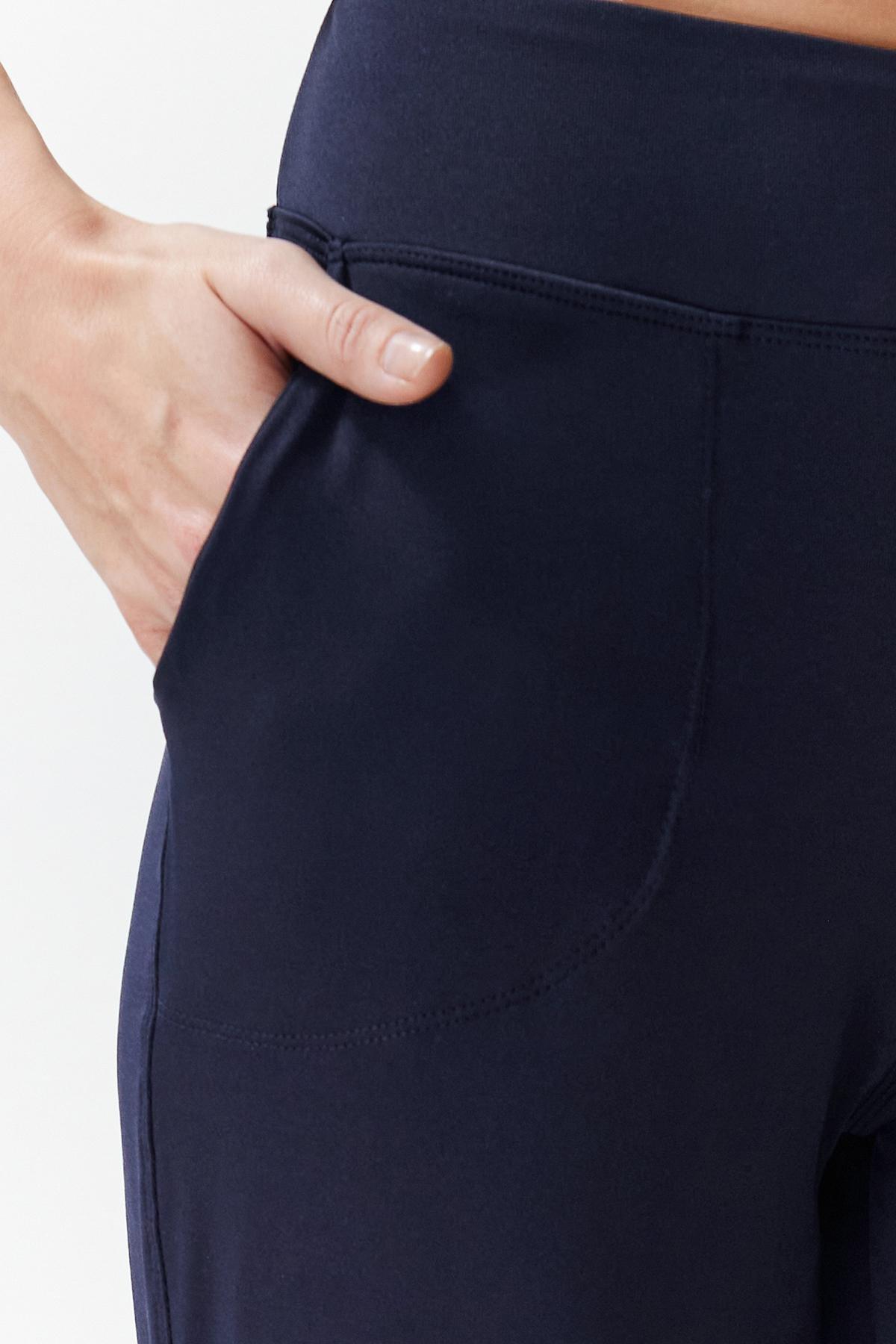 Navy Scuba Knit Sweatpants, , large image number 2