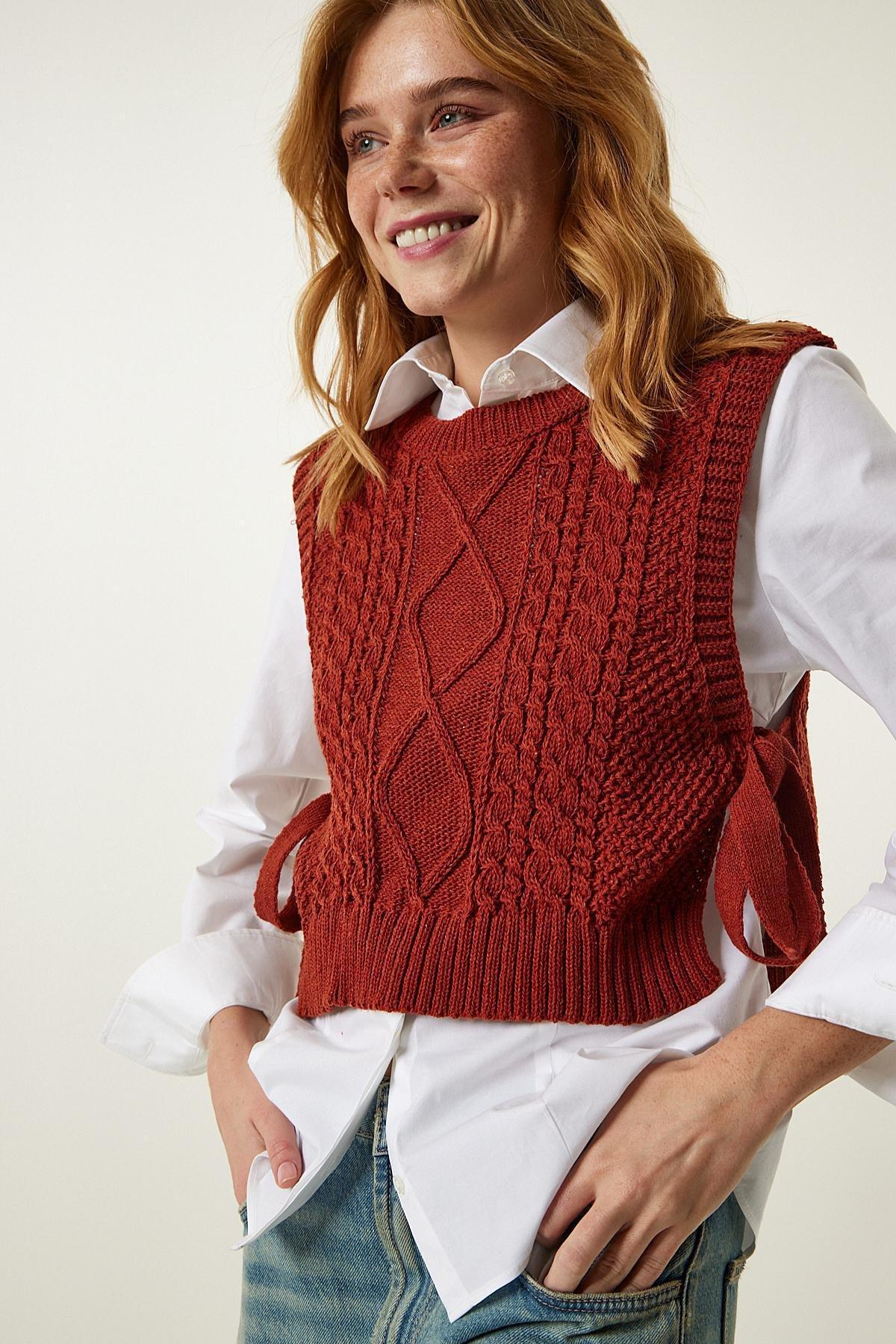 Blue Patterned Knitted Sweater, Tile, large image number 0