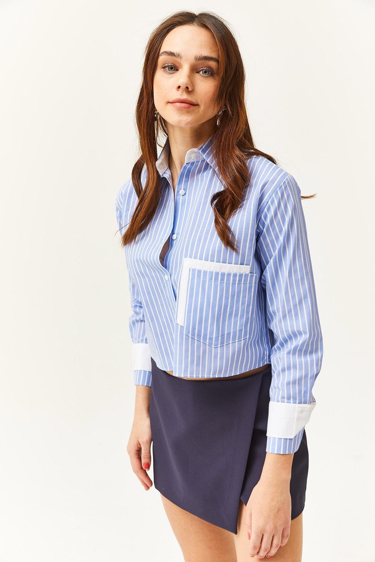 Multicolour Striped Button Down Shirt, , large image number 2