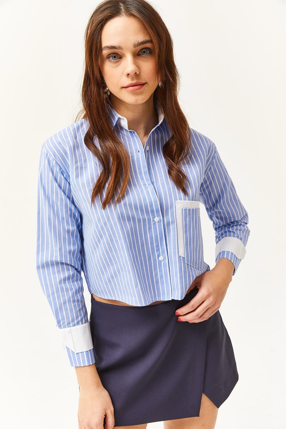 Multicolour Striped Button Down Shirt, , large image number 3