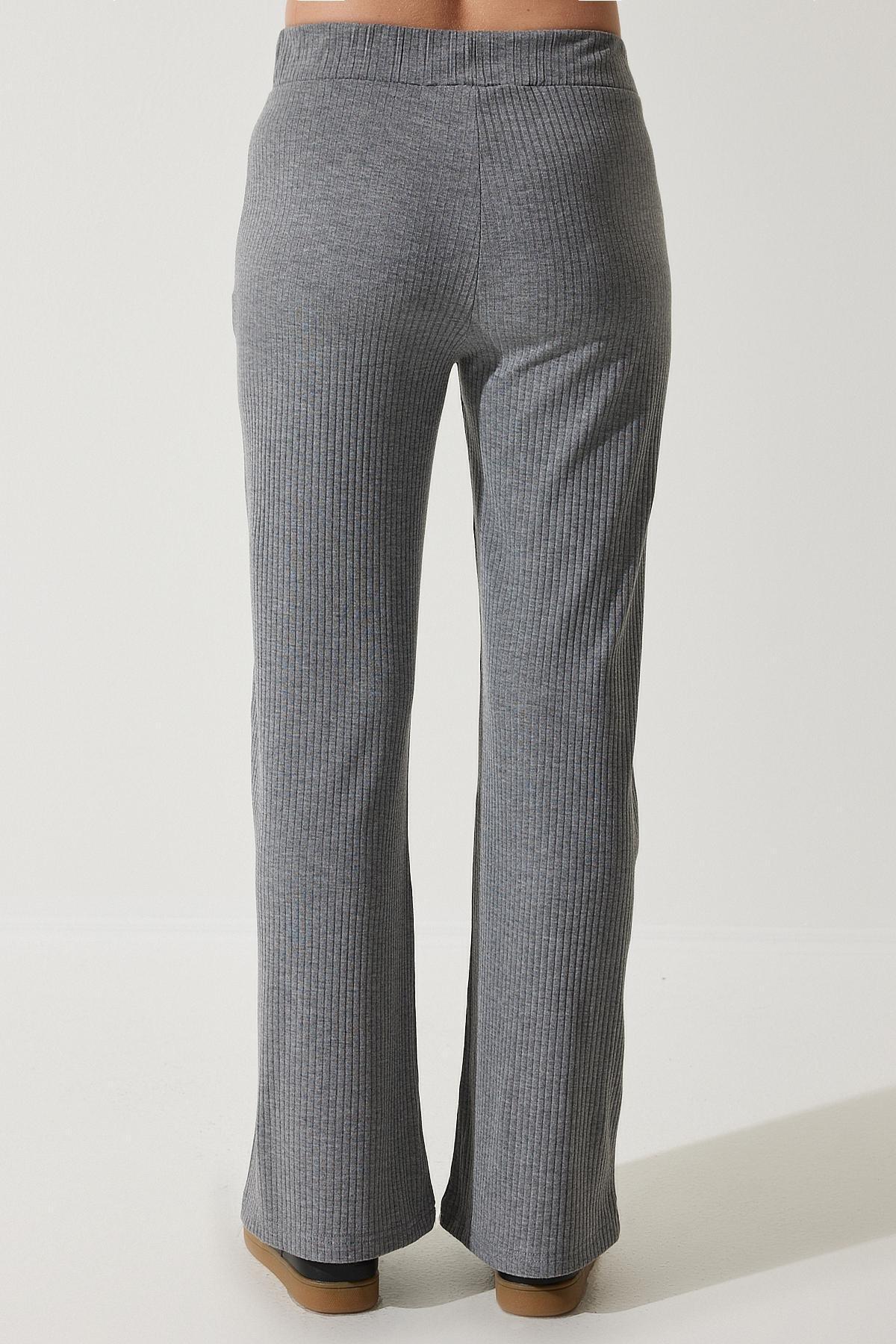 Grey Ribbed Knitted Co-Ord Set, , large image number 10