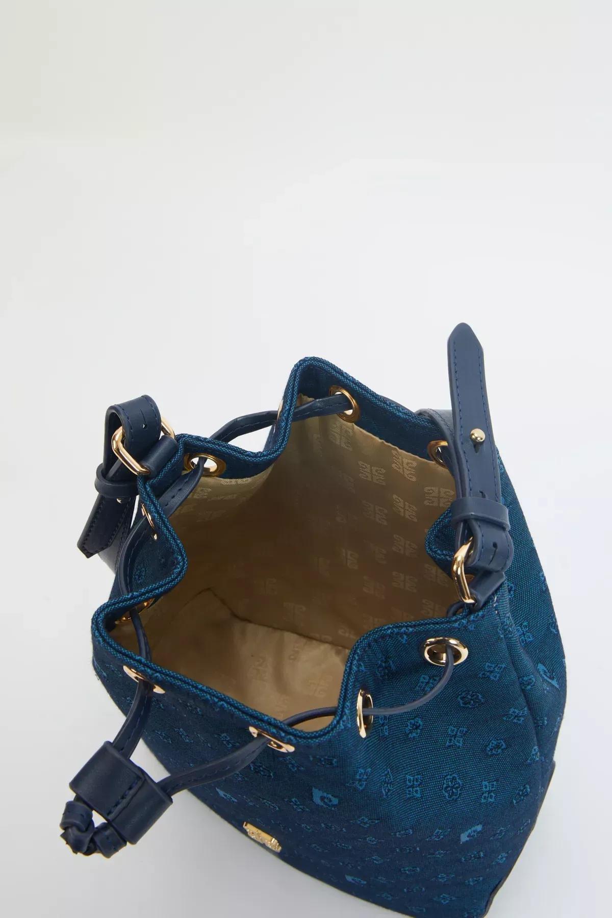 Blue Denim Shoulder Bag, C101_6541, large image number 3