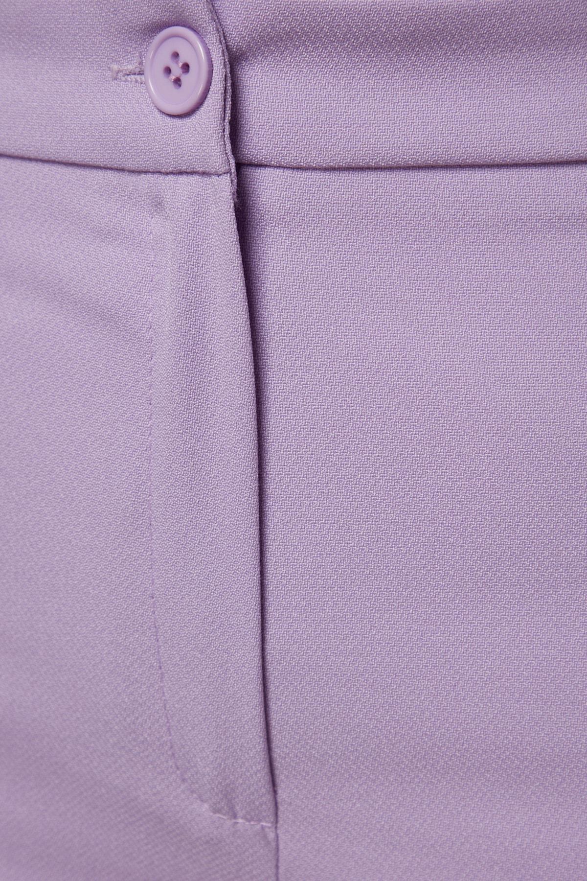 بلوزة بقصة عادية، بنفسجي, Purple, large image number 5