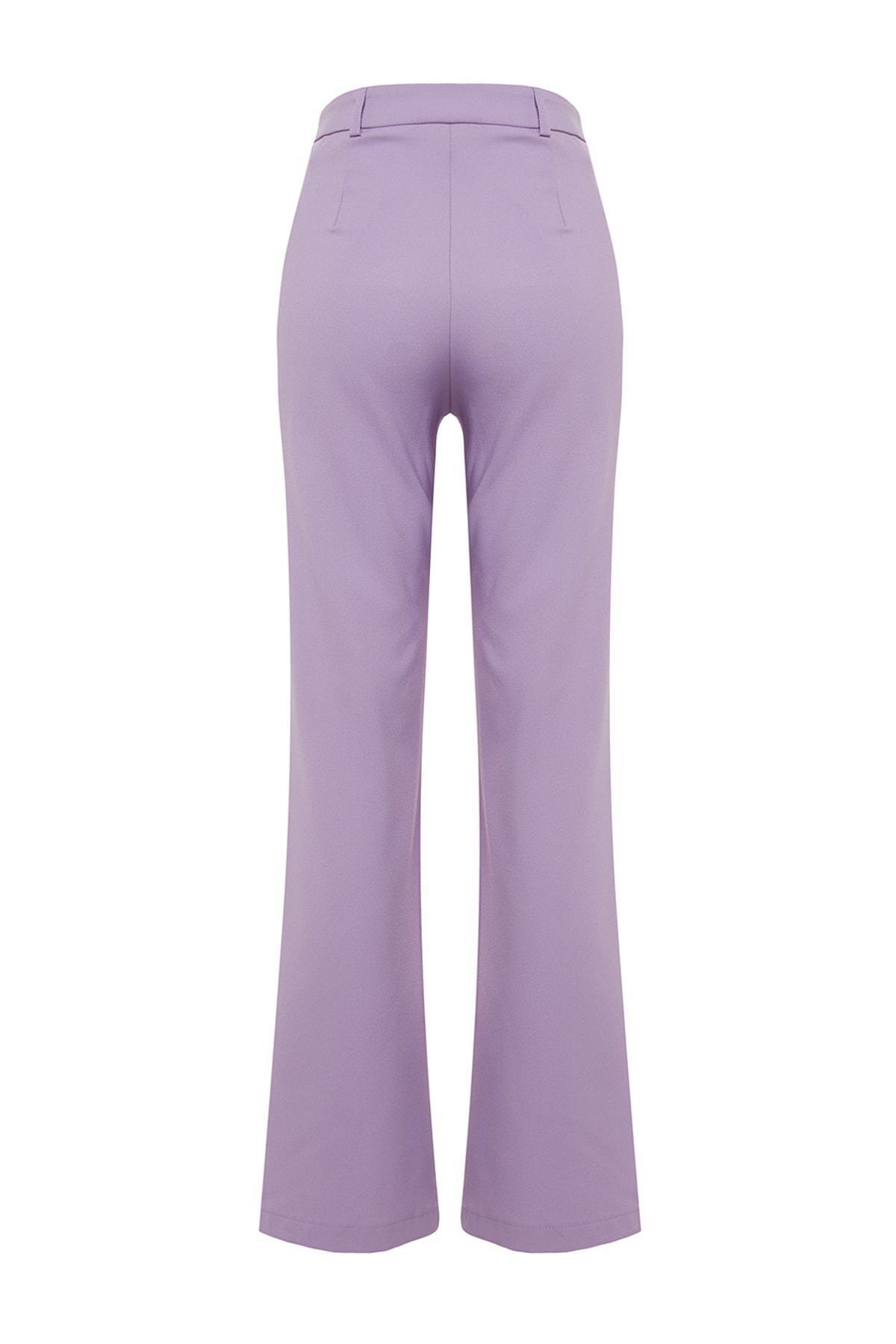 بلوزة بقصة عادية، بنفسجي, Purple, large image number 6
