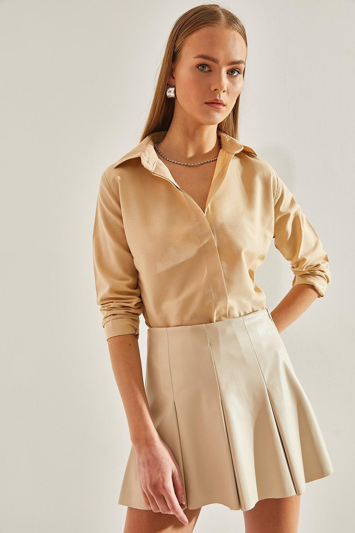 Stone Basic Shirts, STONE, large image number 0