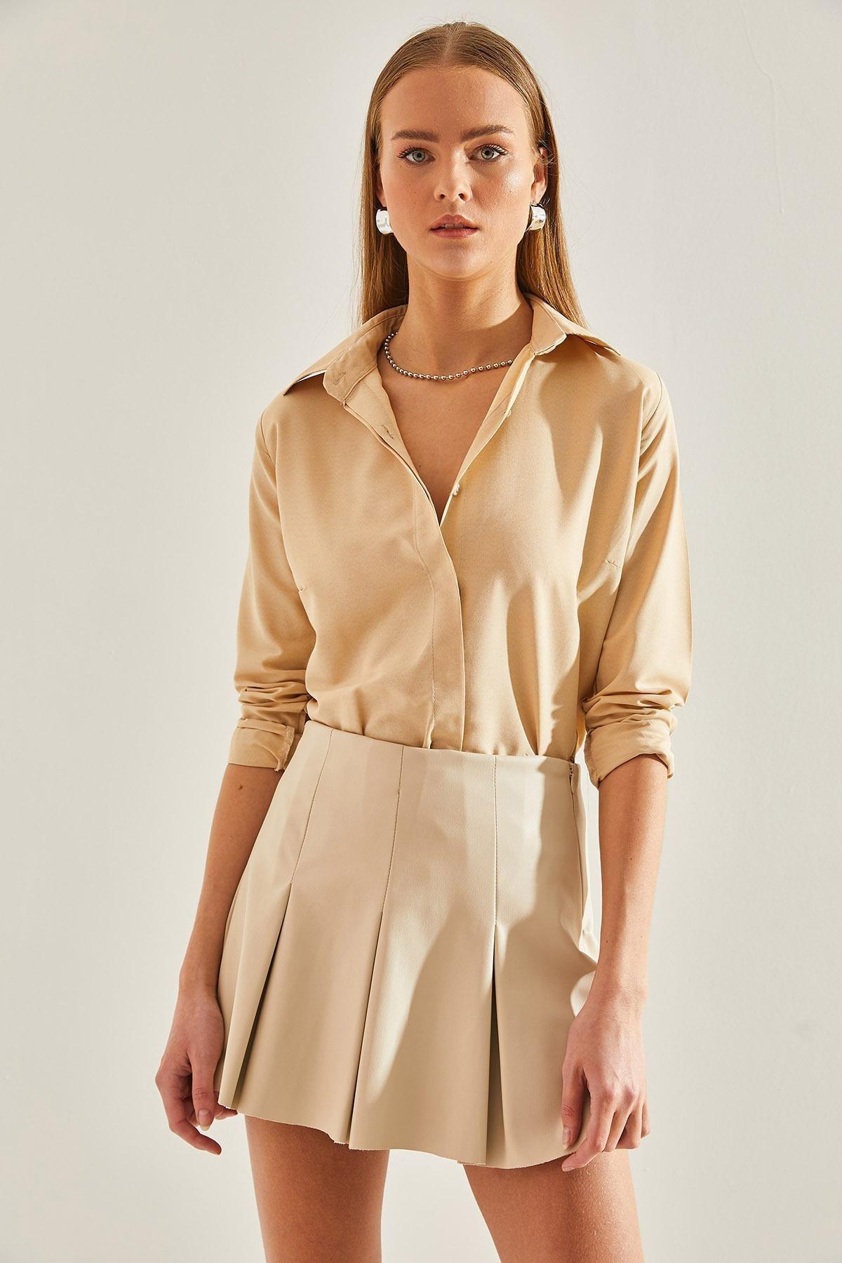 Stone Basic Shirts, STONE, large image number 4