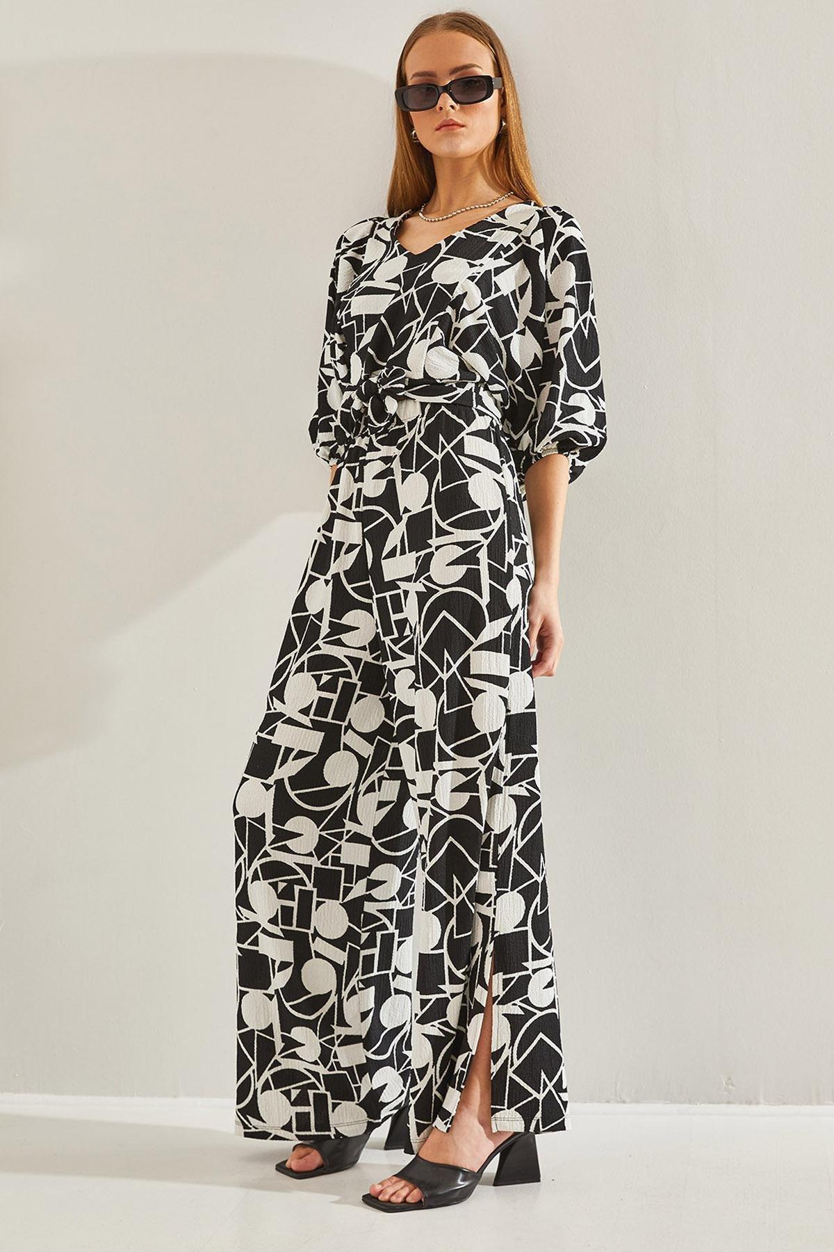 Multicolour Floral Patterned Co-Ord Set, C101_1458, large image number 0